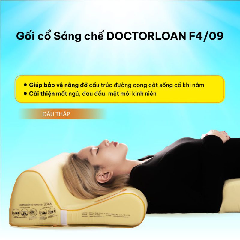 Gối cổ sáng chế DoctorLoan F4